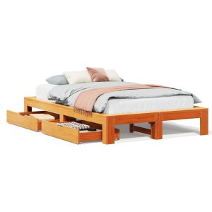 Łóżko Drewniane Rama Łóżka Sofa Brązowe Do Sypialni Pokoju 120×200 cm 728583 Łóżko Drewniane Rama Łóżka Sofa Brązowe Do Sypialni Pokoju 120×200 cm 728583
