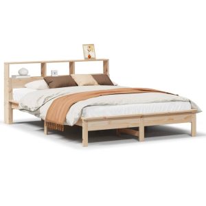 Łóżko Drewniane Rama Łóżka Sofa Brązowe Do Sypialni Pokoju 135×190 cm 476775 Łóżko Drewniane Rama Łóżka Sofa Brązowe Do Sypialni Pokoju 135×190 cm 476775