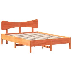 Łóżko Drewniane Rama Łóżka Sofa Brązowe Do Sypialni Pokoju 135×190 cm 721070 Łóżko Drewniane Rama Łóżka Sofa Brązowe Do Sypialni Pokoju 135×190 cm 721070