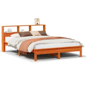Łóżko Drewniane Rama Łóżka Sofa Brązowe Do Sypialni Pokoju 135×190 cm 721201 Łóżko Drewniane Rama Łóżka Sofa Brązowe Do Sypialni Pokoju 135×190 cm 721201