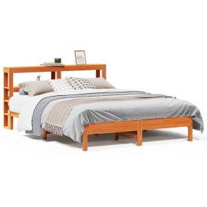 Łóżko Drewniane Rama Łóżka Sofa Brązowe Do Sypialni Pokoju 135×190 cm 728572 Łóżko Drewniane Rama Łóżka Sofa Brązowe Do Sypialni Pokoju 135×190 cm 728572
