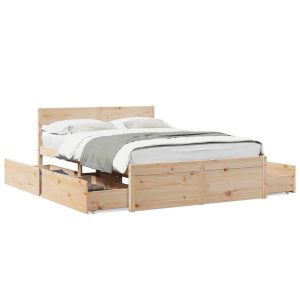 Łóżko Drewniane Rama Łóżka Sofa Brązowe Do Sypialni Pokoju 140×190 cm 479030 Łóżko Drewniane Rama Łóżka Sofa Brązowe Do Sypialni Pokoju 140×190 cm 479030