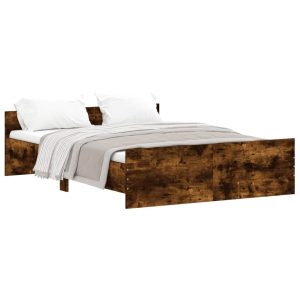 Łóżko Drewniane Rama Łóżka Sofa Brązowe Do Sypialni Pokoju 140×190 cm 724451 Łóżko Drewniane Rama Łóżka Sofa Brązowe Do Sypialni Pokoju 140×190 cm 724451