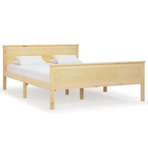 Łóżko Drewniane Rama Łóżka Sofa Brązowe Do Sypialni Pokoju 140×200 cm 479176 Łóżko Drewniane Rama Łóżka Sofa Brązowe Do Sypialni Pokoju 140×200 cm 479176