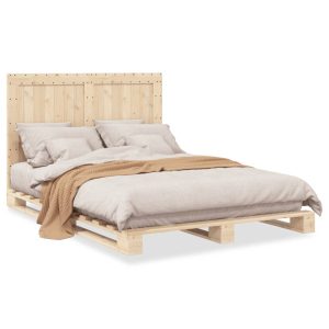 Łóżko Drewniane Rama Łóżka Sofa Brązowe Do Sypialni Pokoju 140×200 cm 480322 Łóżko Drewniane Rama Łóżka Sofa Brązowe Do Sypialni Pokoju 140×200 cm 480322