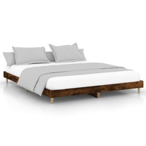 Łóżko Drewniane Rama Łóżka Sofa Brązowe Do Sypialni Pokoju 140×200 cm 704934 Łóżko Drewniane Rama Łóżka Sofa Brązowe Do Sypialni Pokoju 140×200 cm 704934