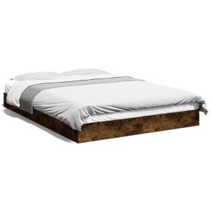 Łóżko Drewniane Rama Łóżka Sofa Brązowe Do Sypialni Pokoju 140×200 cm 724153 Łóżko Drewniane Rama Łóżka Sofa Brązowe Do Sypialni Pokoju 140×200 cm 724153