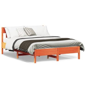 Łóżko Drewniane Rama Łóżka Sofa Brązowe Do Sypialni Pokoju 140×200 cm 472927 Łóżko Drewniane Rama Łóżka Sofa Brązowe Do Sypialni Pokoju 140×200 cm 472927