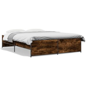 Łóżko Drewniane Rama Łóżka Sofa Brązowe Do Sypialni Pokoju 150×200 cm 704959 Łóżko Drewniane Rama Łóżka Sofa Brązowe Do Sypialni Pokoju 150×200 cm 704959