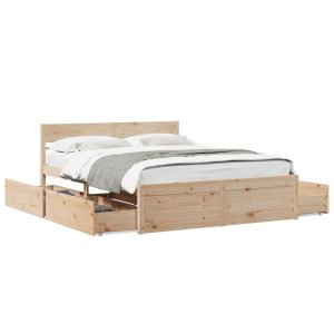 Łóżko Drewniane Rama Łóżka Sofa Brązowe Do Sypialni Pokoju 160×200 cm 479284 Łóżko Drewniane Rama Łóżka Sofa Brązowe Do Sypialni Pokoju 160×200 cm 479284