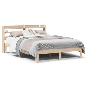 Łóżko Drewniane Rama Łóżka Sofa Brązowe Do Sypialni Pokoju 160×200 cm 480130 Łóżko Drewniane Rama Łóżka Sofa Brązowe Do Sypialni Pokoju 160×200 cm 480130