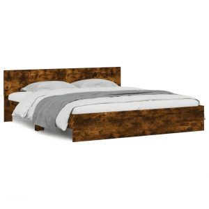Łóżko Drewniane Rama Łóżka Sofa Brązowe Do Sypialni Pokoju 160×200 cm 721114 Łóżko Drewniane Rama Łóżka Sofa Brązowe Do Sypialni Pokoju 160×200 cm 721114