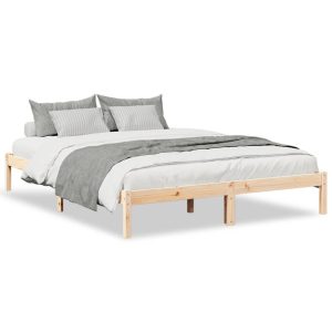 Łóżko Drewniane Rama Łóżka Sofa Brązowe Do Sypialni Pokoju 160×210 cm 477601 Łóżko Drewniane Rama Łóżka Sofa Brązowe Do Sypialni Pokoju 160×210 cm 477601