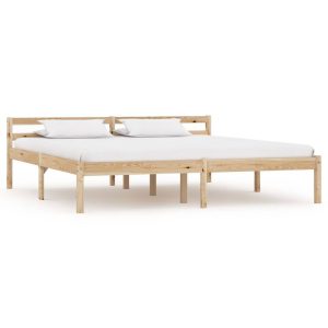 Łóżko Drewniane Rama Łóżka Sofa Brązowe Do Sypialni Pokoju 180 x 200 cm 721828 Łóżko Drewniane Rama Łóżka Sofa Brązowe Do Sypialni Pokoju 180 x 200 cm 721828