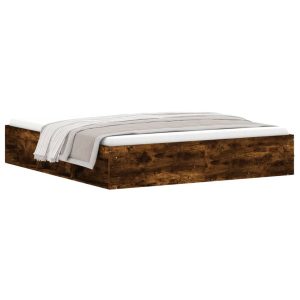 Łóżko Drewniane Rama Łóżka Sofa Brązowe Do Sypialni Pokoju 180×200 cm 706035 Łóżko Drewniane Rama Łóżka Sofa Brązowe Do Sypialni Pokoju 180×200 cm 706035
