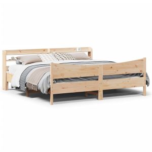 Łóżko Drewniane Rama Łóżka Sofa Brązowe Do Sypialni Pokoju 180×200 cm 721781 Łóżko Drewniane Rama Łóżka Sofa Brązowe Do Sypialni Pokoju 180×200 cm 721781