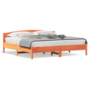 Łóżko Drewniane Rama Łóżka Sofa Brązowe Do Sypialni Pokoju 180×200 cm 724570 Łóżko Drewniane Rama Łóżka Sofa Brązowe Do Sypialni Pokoju 180×200 cm 724570
