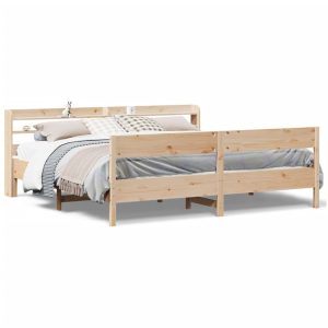 Łóżko Drewniane Rama Łóżka Sofa Brązowe Do Sypialni Pokoju 180×200 cm 479489 Łóżko Drewniane Rama Łóżka Sofa Brązowe Do Sypialni Pokoju 180×200 cm 479489