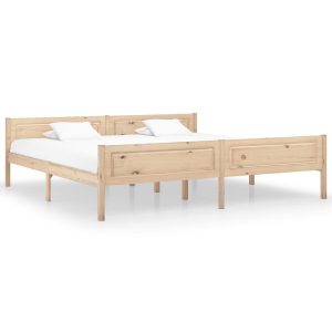 Łóżko Drewniane Rama Łóżka Sofa Brązowe Do Sypialni Pokoju 200 x 200 cm 478167 Łóżko Drewniane Rama Łóżka Sofa Brązowe Do Sypialni Pokoju 200 x 200 cm 478167