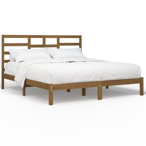 Łóżko Drewniane Rama Łóżka Sofa Brązowe Do Sypialni Pokoju 200 x 200 cm 479113 Łóżko Drewniane Rama Łóżka Sofa Brązowe Do Sypialni Pokoju 200 x 200 cm 479113