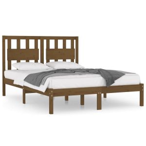 Łóżko Drewniane Rama Łóżka Sofa Brązowe Do Sypialni Pokoju 200 x 200 cm 479414 Łóżko Drewniane Rama Łóżka Sofa Brązowe Do Sypialni Pokoju 200 x 200 cm 479414
