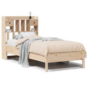 Łóżko Drewniane Rama Łóżka Sofa Brązowe Do Sypialni Pokoju 75×190 cm 472794 Łóżko Drewniane Rama Łóżka Sofa Brązowe Do Sypialni Pokoju 75×190 cm 472794