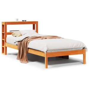 Łóżko Drewniane Rama Łóżka Sofa Brązowe Do Sypialni Pokoju 75×190 cm 724479 Łóżko Drewniane Rama Łóżka Sofa Brązowe Do Sypialni Pokoju 75×190 cm 724479