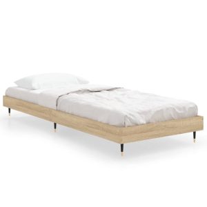 Łóżko Drewniane Rama Łóżka Sofa Brązowe Do Sypialni Pokoju 75×190 cm 705972 Łóżko Drewniane Rama Łóżka Sofa Brązowe Do Sypialni Pokoju 75×190 cm 705972