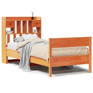 Łóżko Drewniane Rama Łóżka Sofa Brązowe Do Sypialni Pokoju 75×190 cm 722146 Łóżko Drewniane Rama Łóżka Sofa Brązowe Do Sypialni Pokoju 75×190 cm 722146