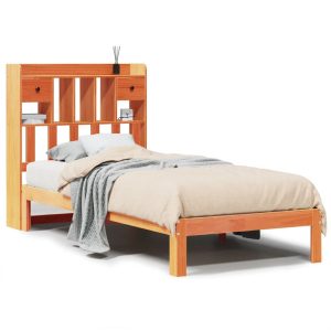 Łóżko Drewniane Rama Łóżka Sofa Brązowe Do Sypialni Pokoju 75×190 cm 722253 Łóżko Drewniane Rama Łóżka Sofa Brązowe Do Sypialni Pokoju 75×190 cm 722253