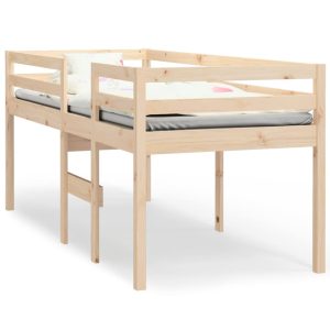 Łóżko Drewniane Rama Łóżka Sofa Brązowe Do Sypialni Pokoju 80×200 cm 476562 Łóżko Drewniane Rama Łóżka Sofa Brązowe Do Sypialni Pokoju 80×200 cm 476562