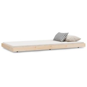 Łóżko Drewniane Rama Łóżka Sofa Brązowe Do Sypialni Pokoju 80×200 cm 478148 Łóżko Drewniane Rama Łóżka Sofa Brązowe Do Sypialni Pokoju 80×200 cm 478148