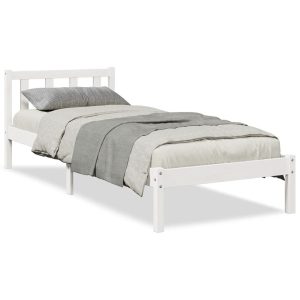 Łóżko Drewniane Rama Łóżka Sofa Brązowe Do Sypialni Pokoju 80×220 cm 475933 Łóżko Drewniane Rama Łóżka Sofa Brązowe Do Sypialni Pokoju 80×220 cm 475933