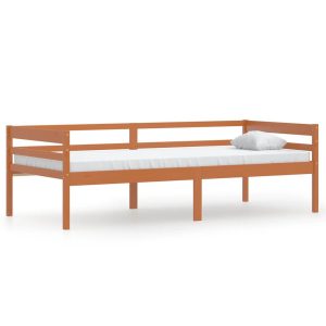 Łóżko Drewniane Rama Łóżka Sofa Brązowe Do Sypialni Pokoju 90 x 200 cm 477406 Łóżko Drewniane Rama Łóżka Sofa Brązowe Do Sypialni Pokoju 90 x 200 cm 477406