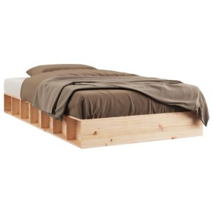Łóżko Drewniane Rama Łóżka Sofa Brązowe Do Sypialni Pokoju 90×190 cm 478691 Łóżko Drewniane Rama Łóżka Sofa Brązowe Do Sypialni Pokoju 90×190 cm 478691