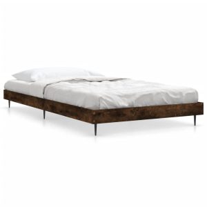 Łóżko Drewniane Rama Łóżka Sofa Brązowe Do Sypialni Pokoju 90×190 cm 704894 Łóżko Drewniane Rama Łóżka Sofa Brązowe Do Sypialni Pokoju 90×190 cm 704894