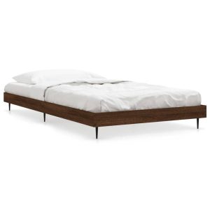 Łóżko Drewniane Rama Łóżka Sofa Brązowe Do Sypialni Pokoju 90×190 cm 721852 Łóżko Drewniane Rama Łóżka Sofa Brązowe Do Sypialni Pokoju 90×190 cm 721852