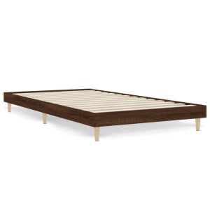 Łóżko Drewniane Rama Łóżka Sofa Brązowe Do Sypialni Pokoju 90×200 cm 721395 Łóżko Drewniane Rama Łóżka Sofa Brązowe Do Sypialni Pokoju 90×200 cm 721395