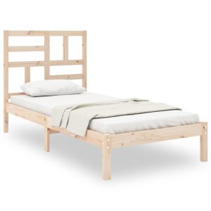 Łóżko Drewniane Rama Łóżka Sofa Brązowe Do Sypialni Pokoju 90×200 cm 478982 Łóżko Drewniane Rama Łóżka Sofa Brązowe Do Sypialni Pokoju 90×200 cm 478982