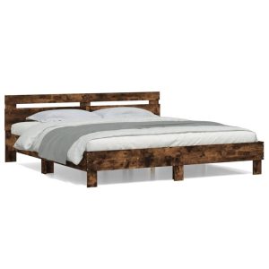 Łóżko Drewniane Rama Łóżka Sofa Brązowe Do Sypialni Pokoju160x200 cm 721580 Łóżko Drewniane Rama Łóżka Sofa Brązowe Do Sypialni Pokoju160x200 cm 721580