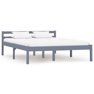 Łóżko Drewniane Rama Łóżka Sofa Szare Do Sypialni Pokoju 140 x 200 cm 721841 Łóżko Drewniane Rama Łóżka Sofa Szare Do Sypialni Pokoju 140 x 200 cm 721841