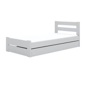Łóżko dziecięce EMIL 160×80 białe bez szuflady/bez materaca 412282 Łóżko dziecięce EMIL 160×80 białe bez szuflady/bez materaca 412282