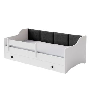 Łóżko dziecięce Eryk 160×80, z panelami tapicerowanymi 200069 Łóżko dziecięce Eryk 160×80, z panelami tapicerowanymi 200069