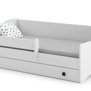 Łożko dziecięce ERYK z szufladą i barierką 180×80 858277 Łożko dziecięce ERYK z szufladą i barierką 180×80 858277