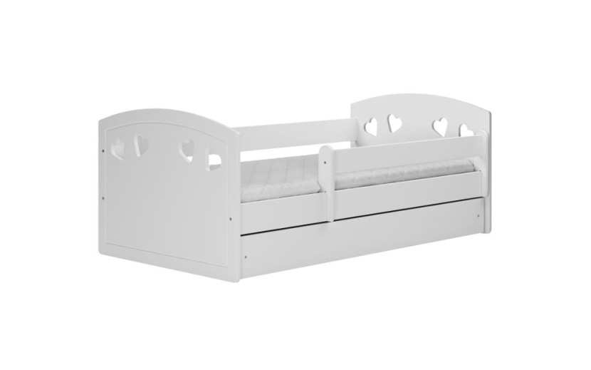 Łóżko dziecięce JULIA 180x80 białe bez szuflady/bez materaca 950260