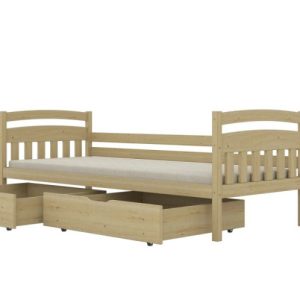 Łóżko dziecięce LILKA 160x80cm sosna bez szuflady/bez materaca 950243 Łóżko dziecięce LILKA 160x80cm sosna bez szuflady/bez materaca 950243