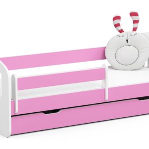 Łóżko dziecięce PLAY 180×80 Różowe + Materac 727960 Łóżko dziecięce PLAY 180×80 Różowe + Materac 727960