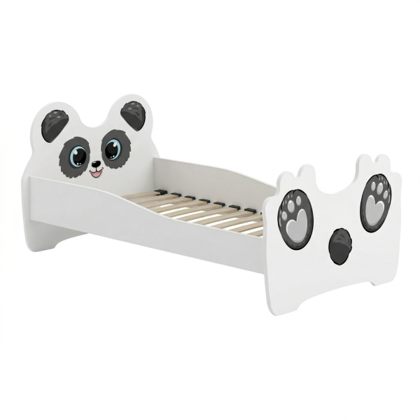 Łóżko dziecięce pojedyncze Panda 140x70 994603