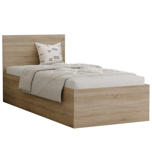 Łóżko dziecięce SIMPLE bez materaca | 90x200 Dąb sonoma 1002126