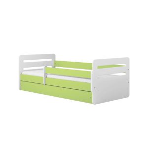 Łóżko dziecięce TOMI 160×80 zielone bez szuflady/bez materaca 950265